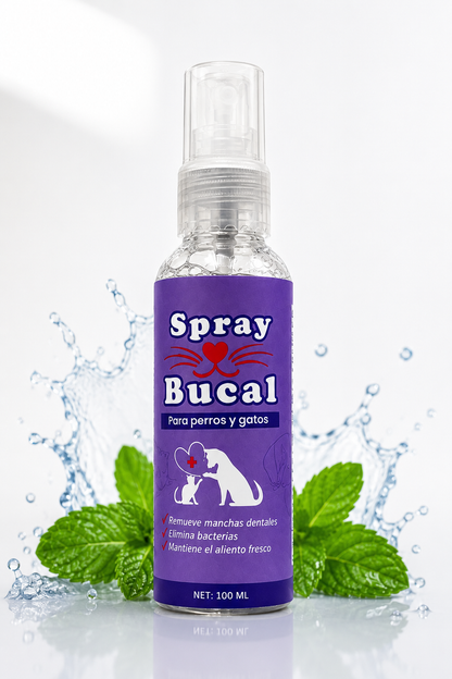 SPRAY BUCAL PARA MASCOTAS