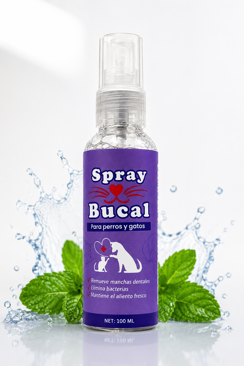 SPRAY BUCAL PARA MASCOTAS